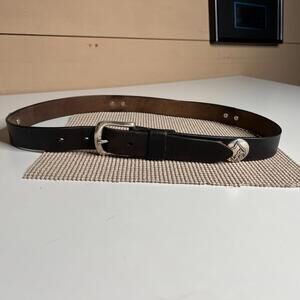 Vintage Louisville‎ Cardinals Belt w Silver Conchos Genuine Leather 36